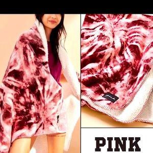 ❌ SOLD ❌ NWT PINK Tie Dye Blanket Shepra